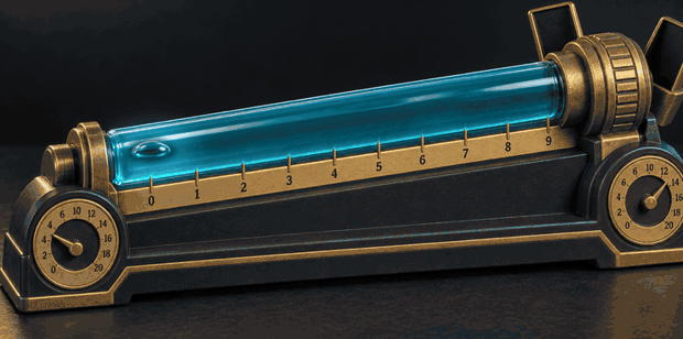 The tube in motion: the bubble rises past the gates and disappears under the hood